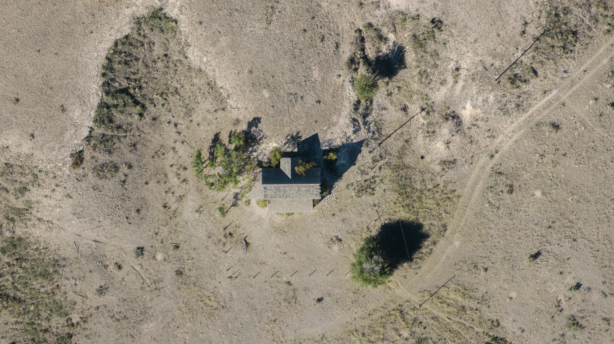 House on the Edge — Deaf Smith County, Texas