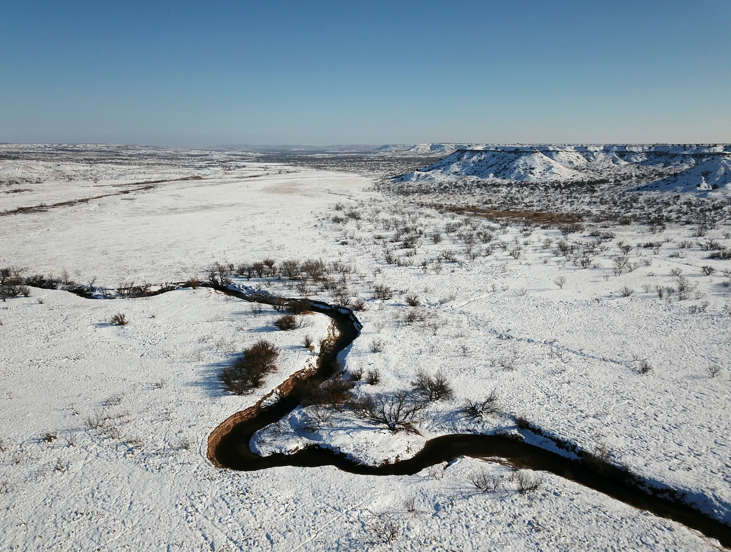 White Over Yellowhouse Canyon — Lubbock County, Texas