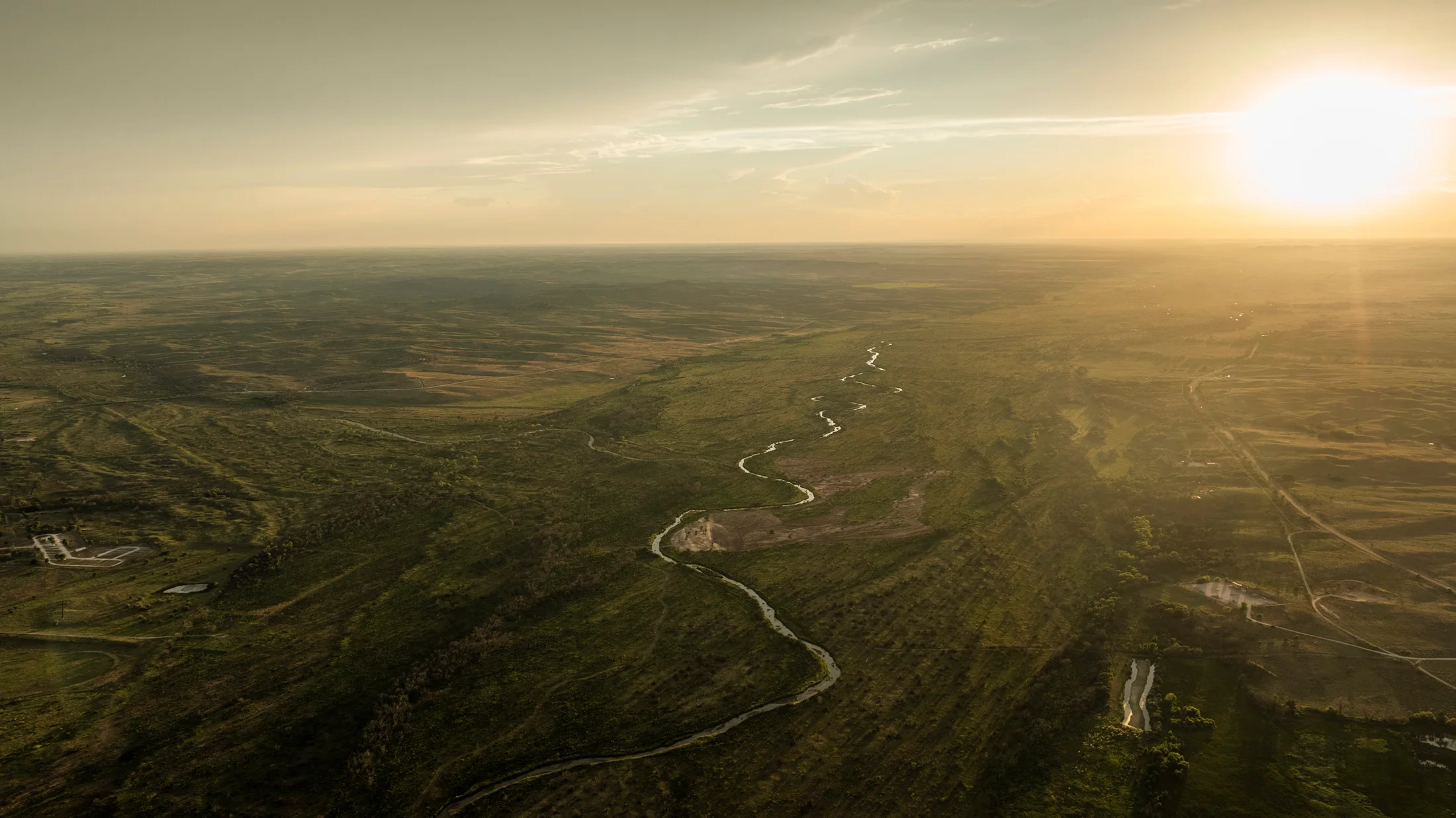 Canadian River Boundary — Hemphill County, Texas