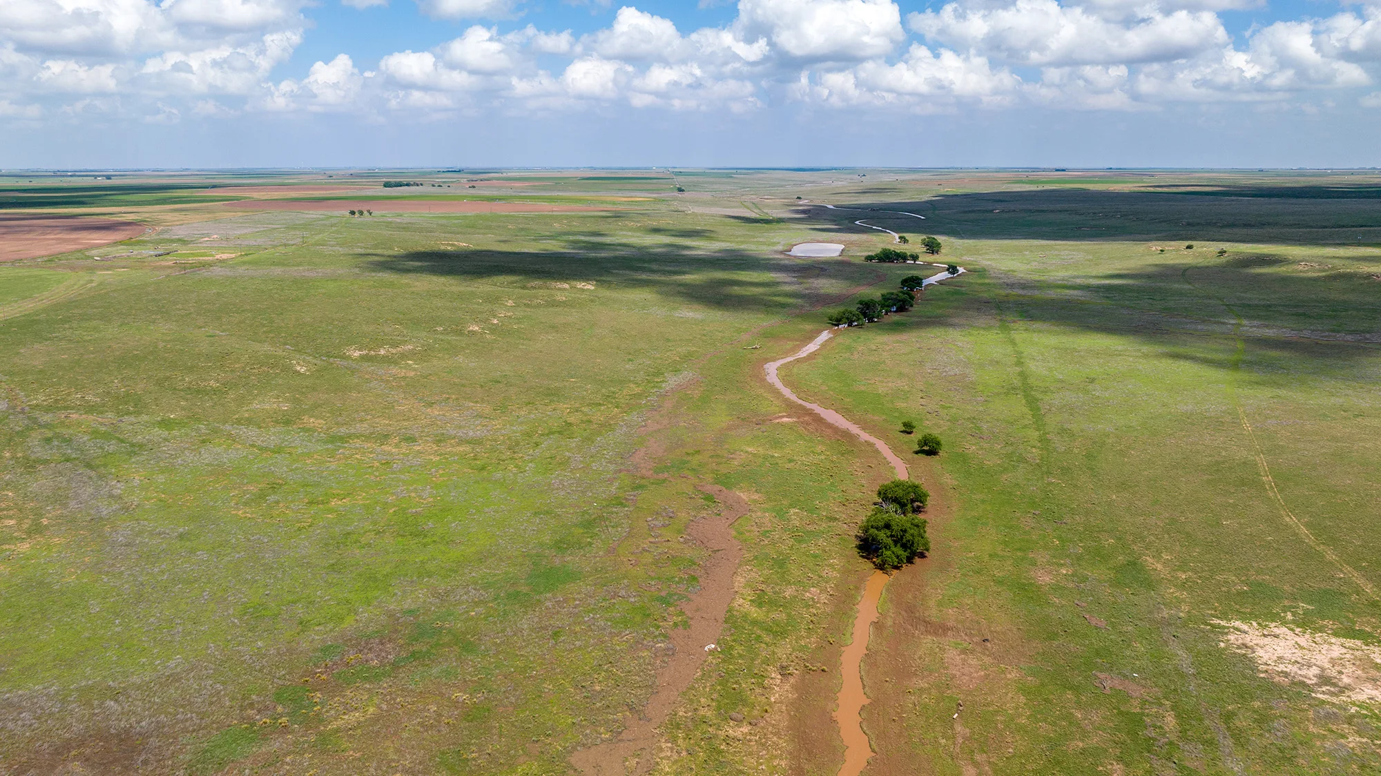 Flowing Running Water Draw — Parmer County, Texas