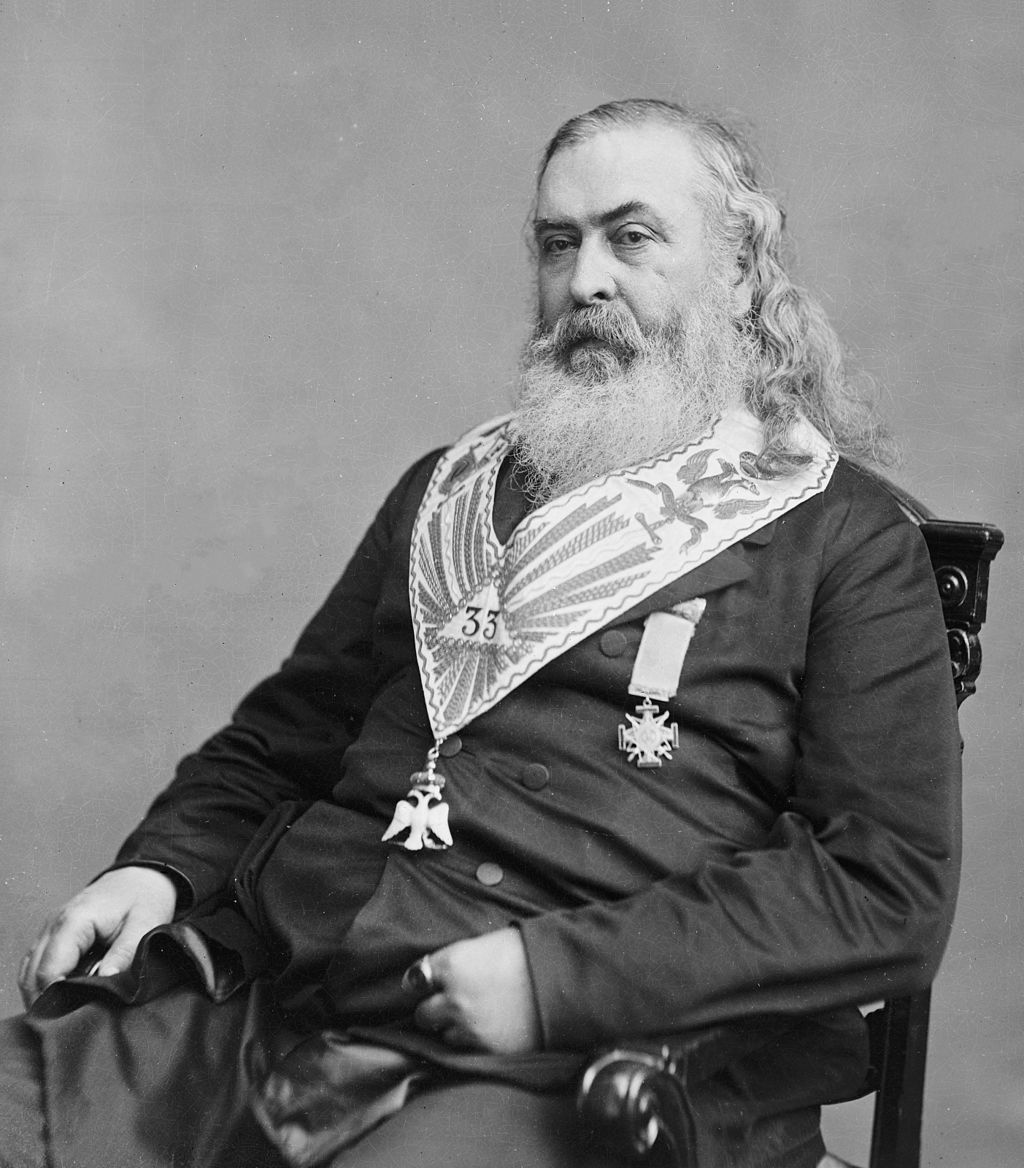 Portrait of Albert Pike