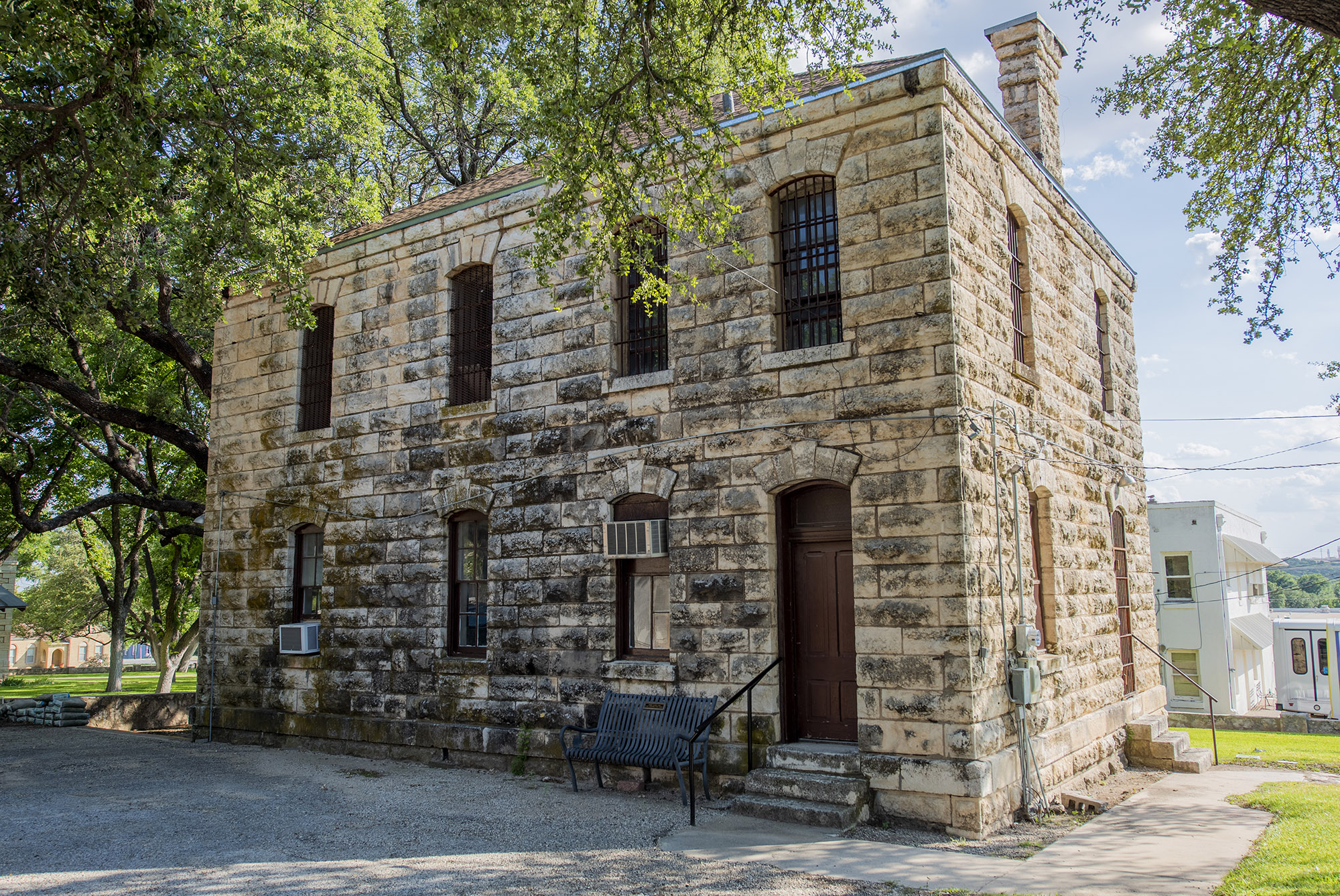 The historic Sutton County Jail