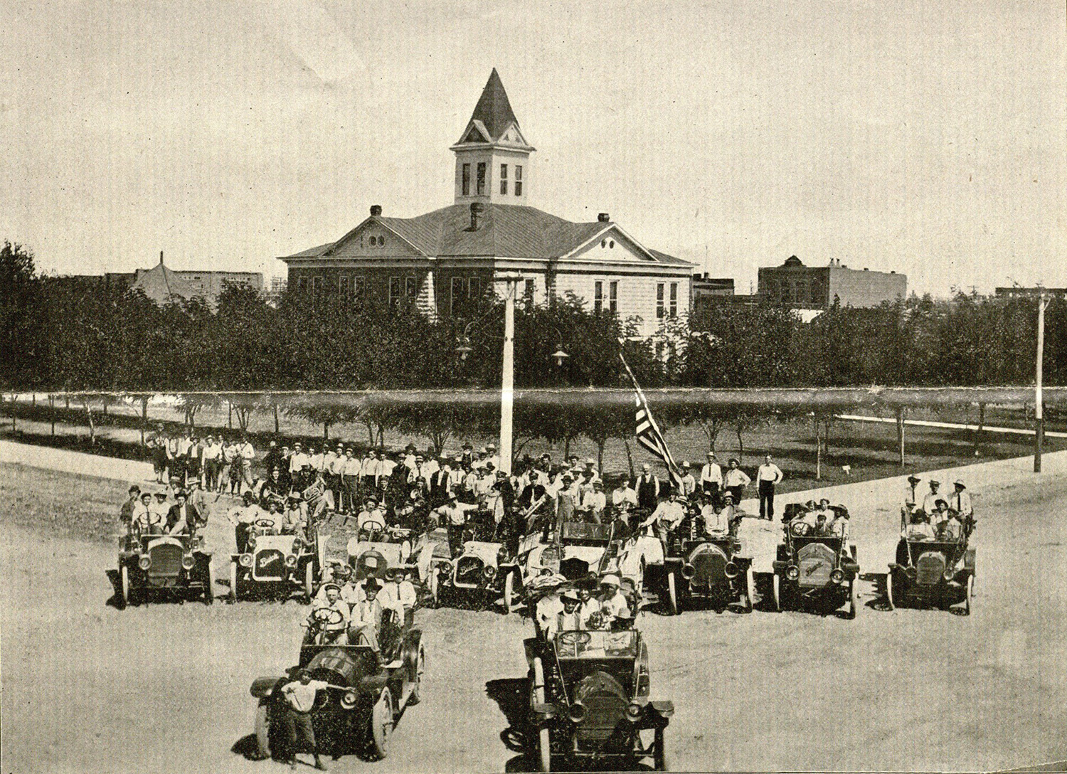 Image of Vaughan Land Company cars in Portales, New Mexico